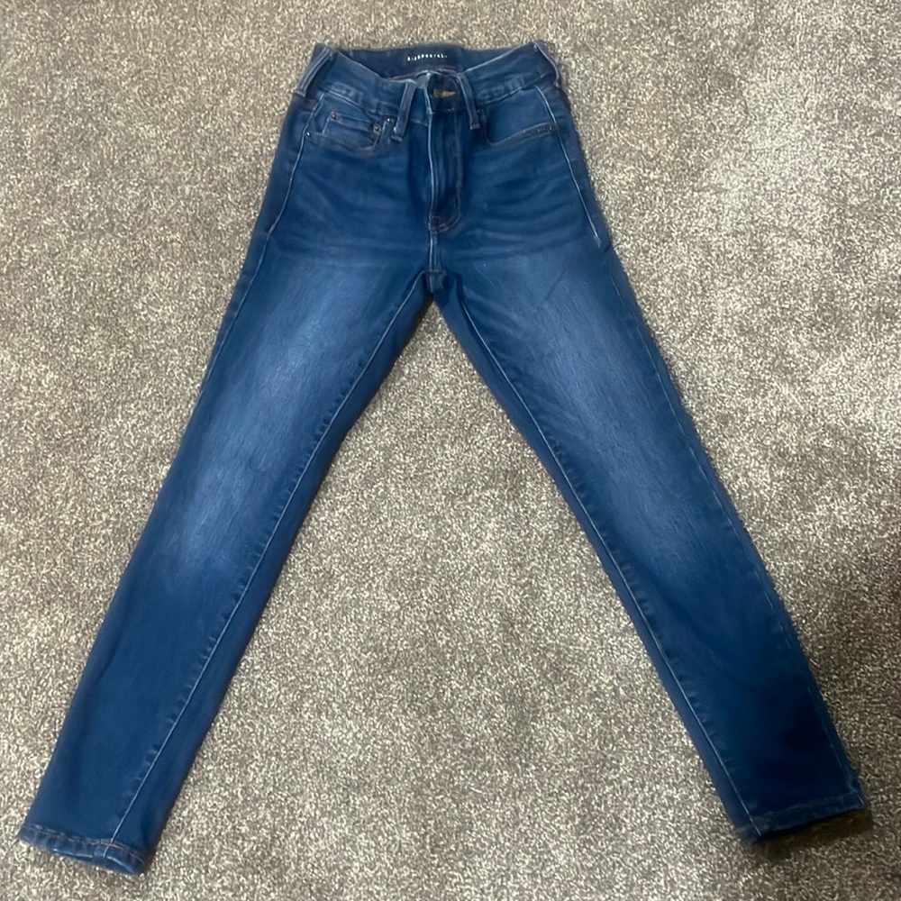 Aeropostale- Premium Seriously Stretchy High-Rise Jegging; 000Short